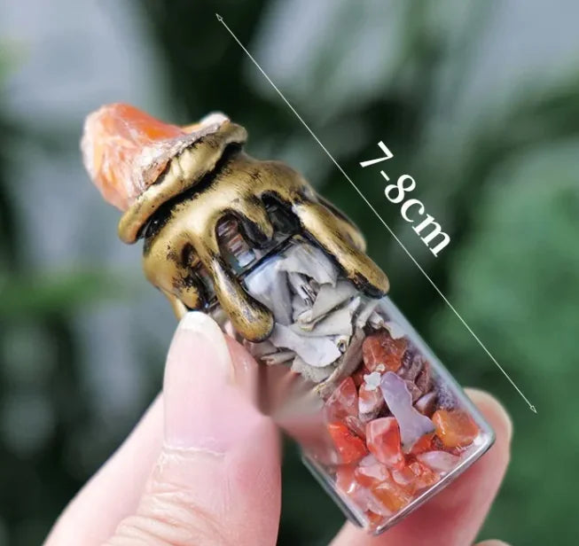 Enchanted Crystal Bottle Sorceress Sanctuary