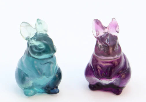 Crystal Fluorite Rabbit Sorceress Sanctuary