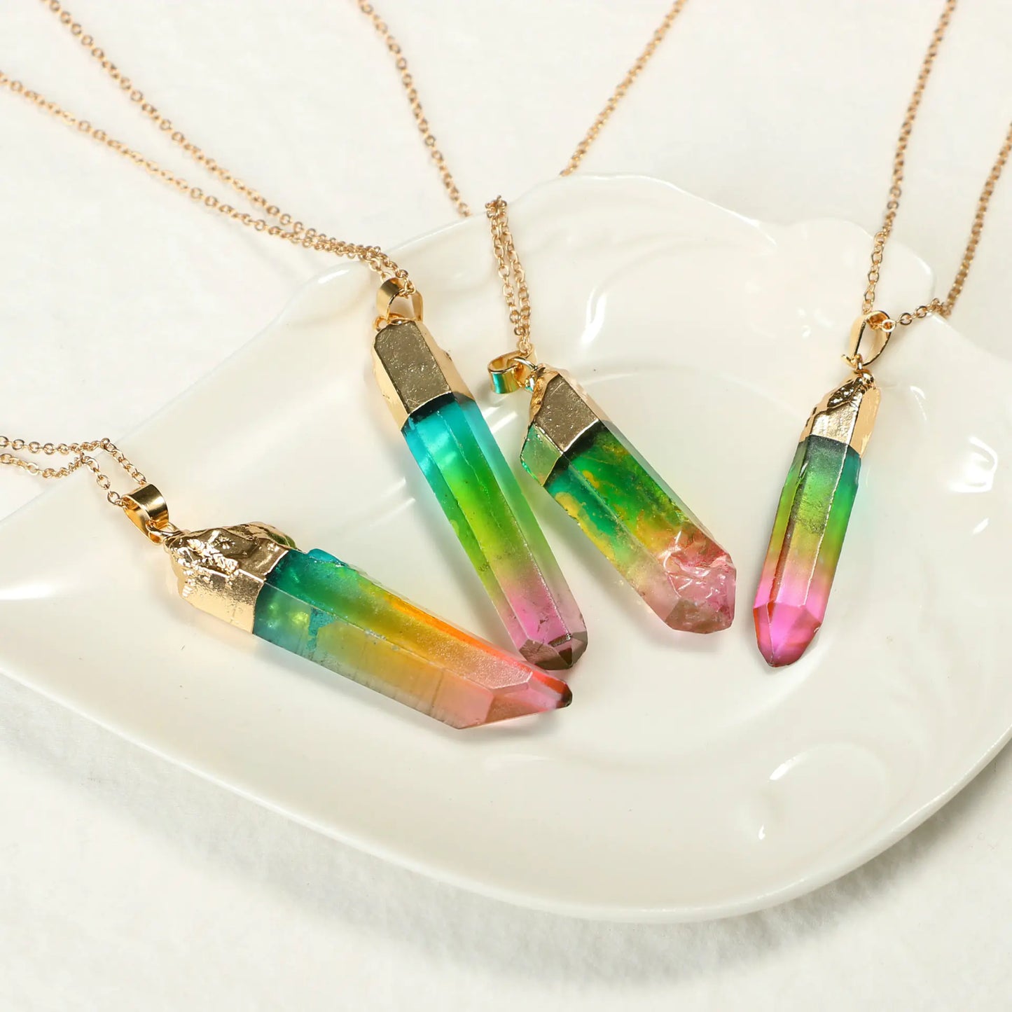 Mystical Irregular Diamond Necklace