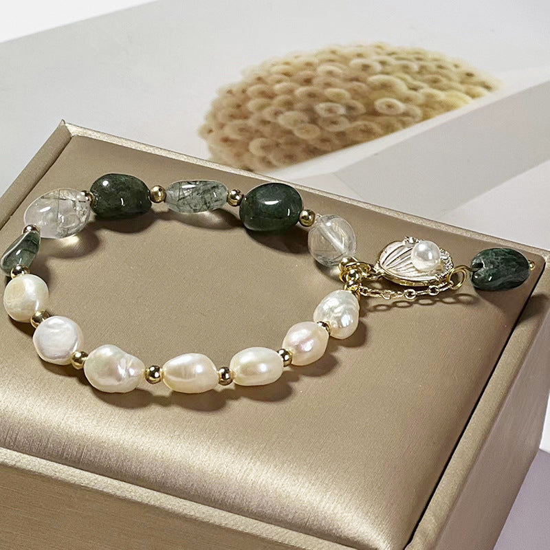 Rutilated Crystal Bracelet
