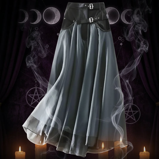 Witchy High Waisted Skirt - Sorceress Sanctuary