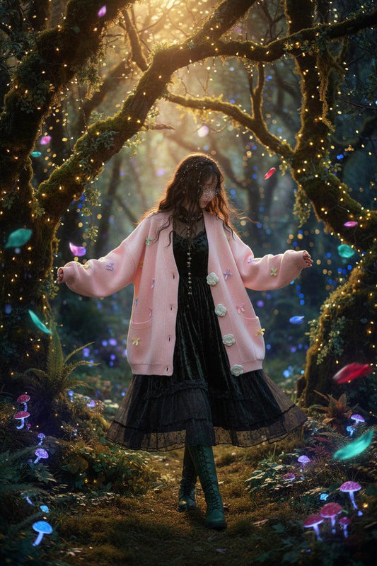 Bow Knit Cardigan