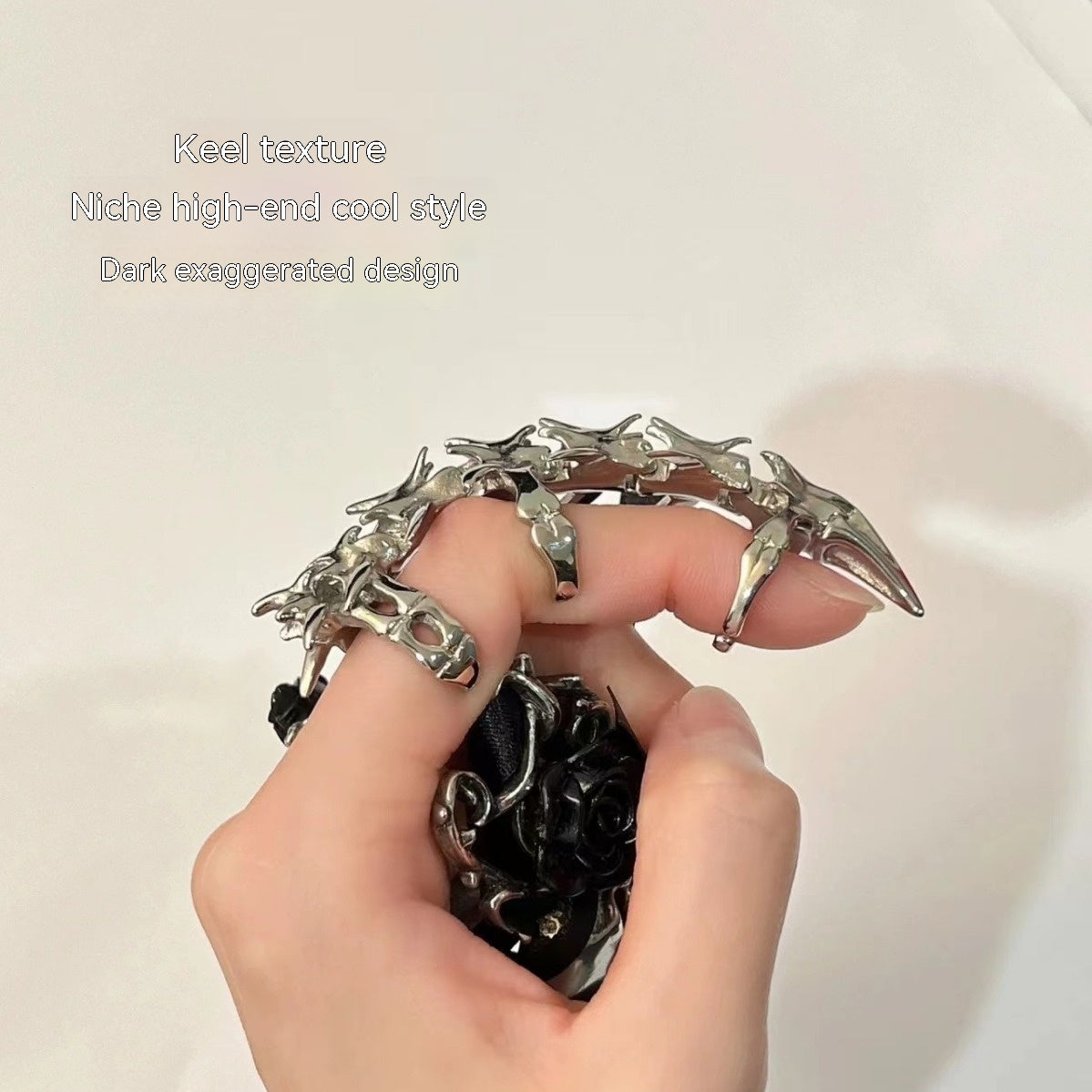 Futuristic Gothic Ring