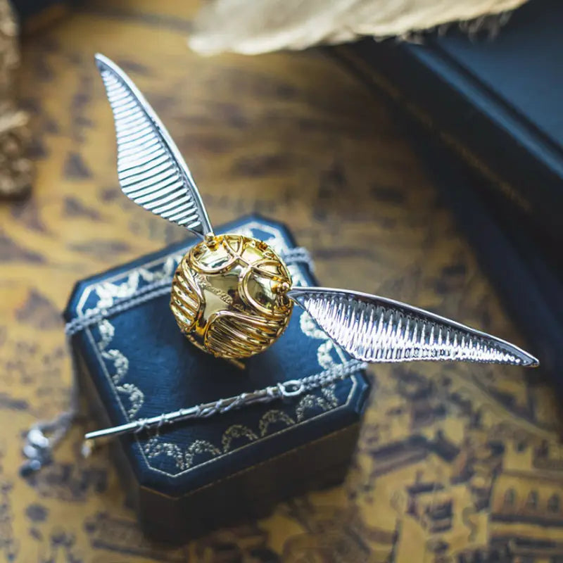 Golden Snitch Ring Box