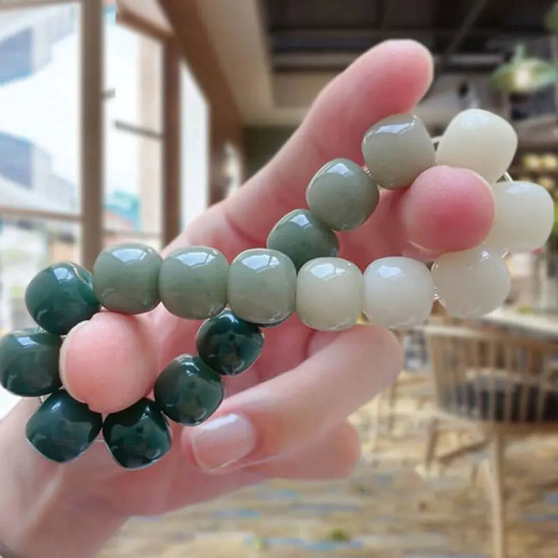 Gradient Bodhi Root | Buddha Beads Bracelet