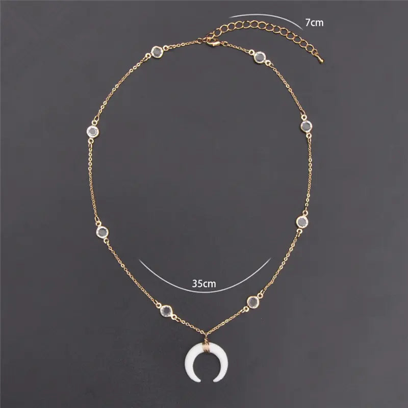 Crescent Moon Necklace