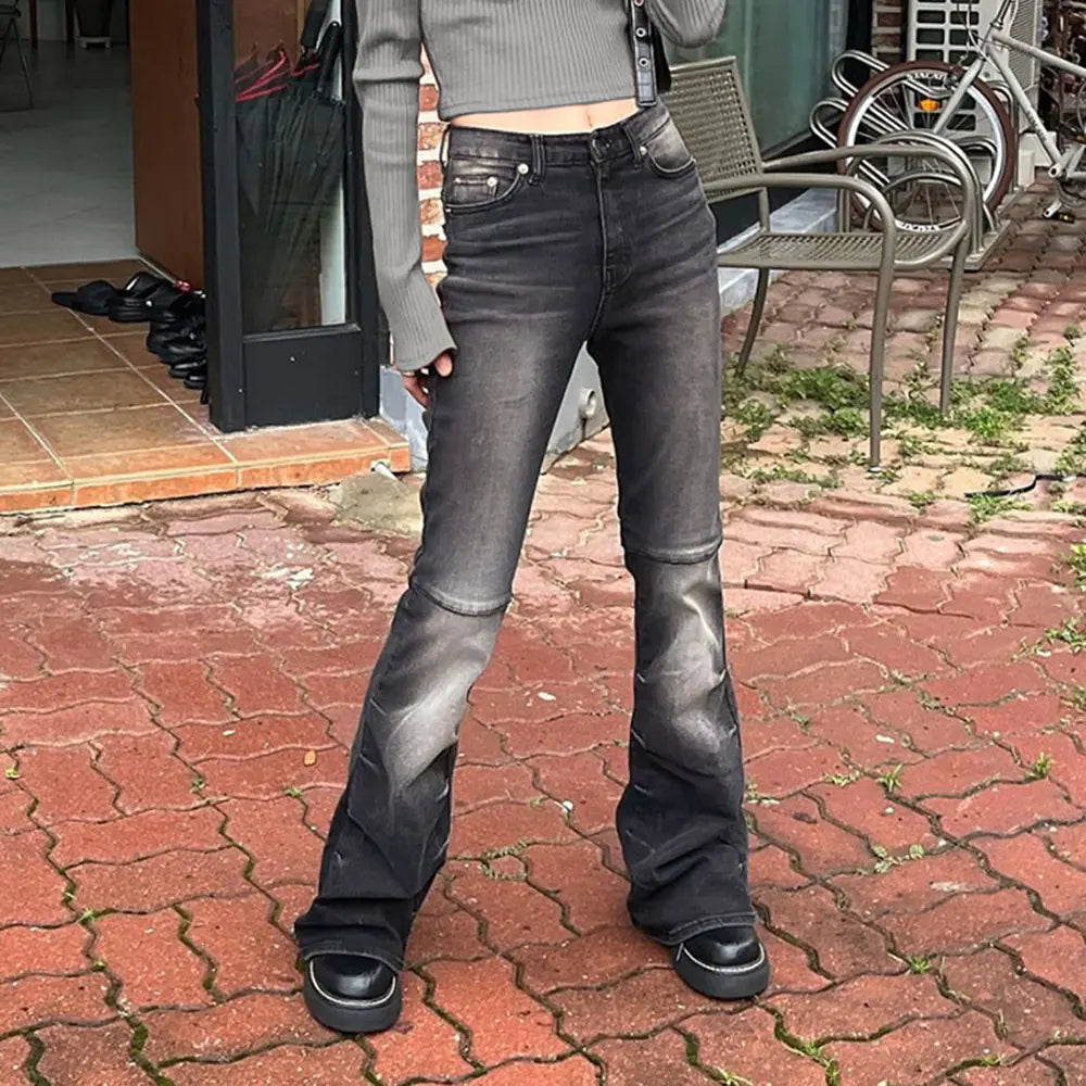Gradient Smoke Street Jeans | Statement Style