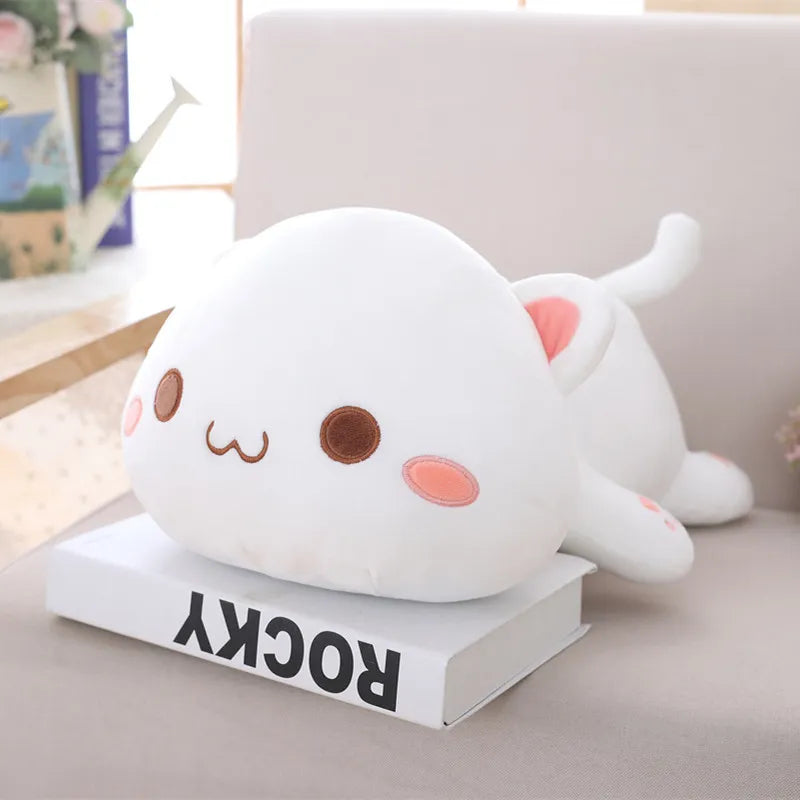 Grey & White Kitty Plushie Familiars