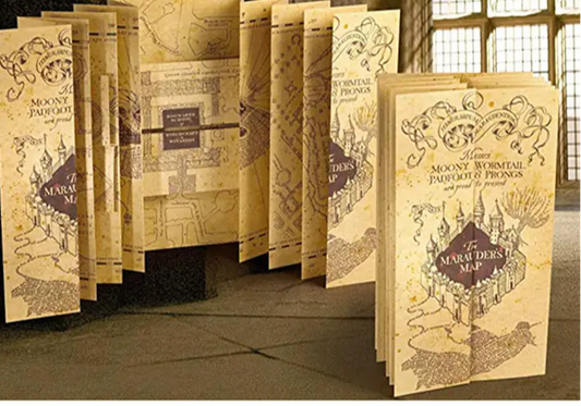 Authentic Marauder's Map Sorceress Sanctuary