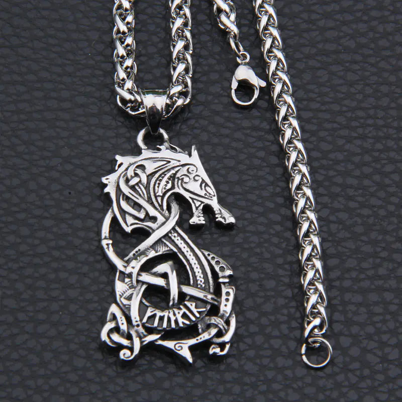 Nordic Dragon Necklace