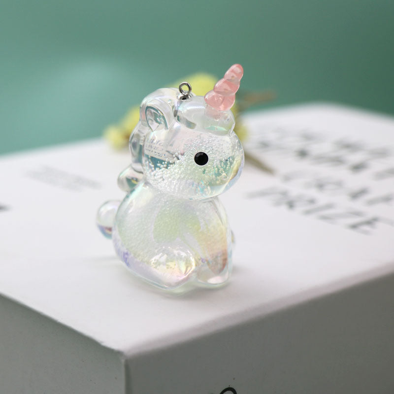 Unicorn Crystal Keychain