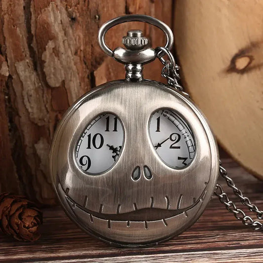 Pumpkin Jack Retro Pocket Watch - Sorceress Sanctuary