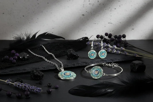 4pcs Mandala Set - Sorceress Sanctuary 4pcs/Set / Green