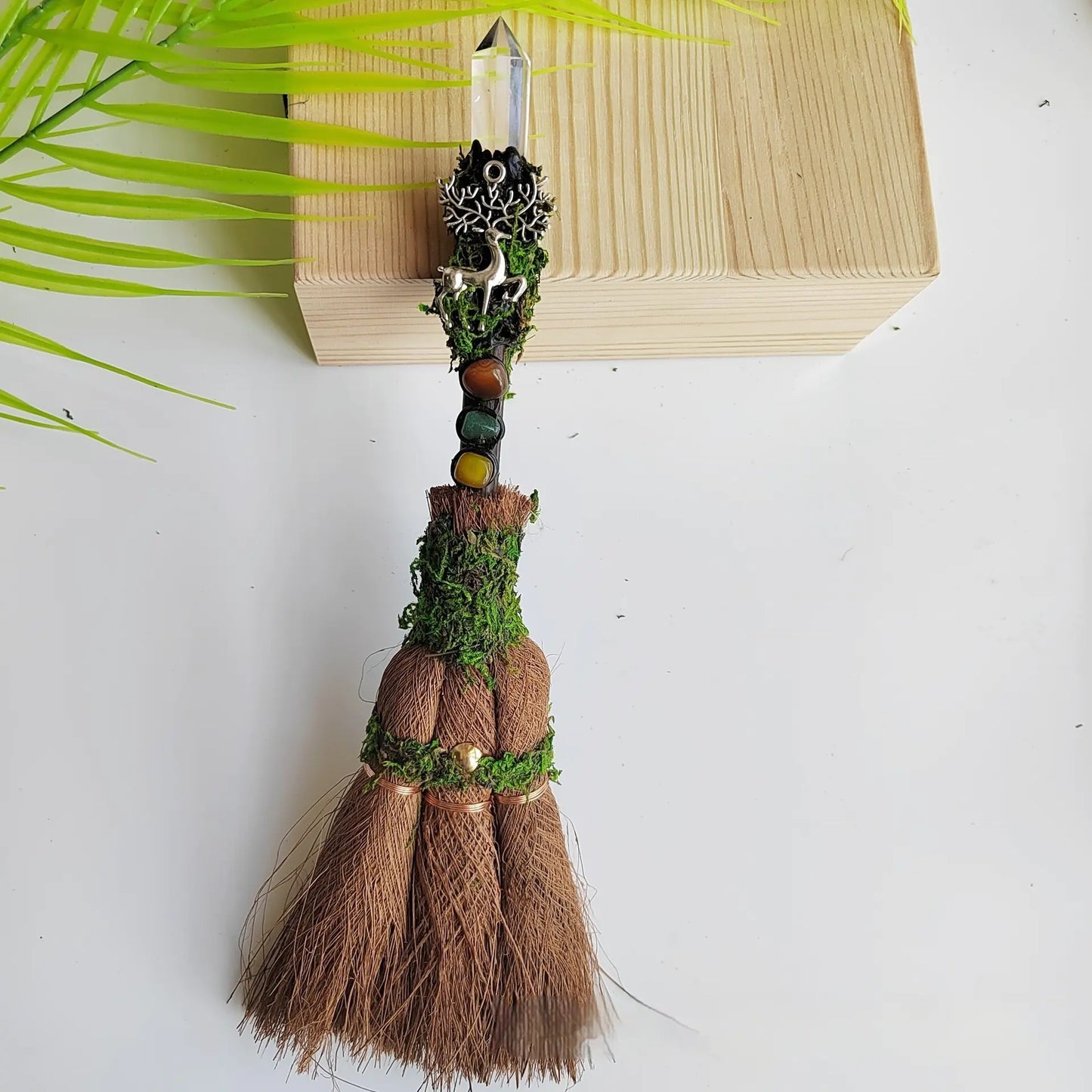 Crystal Witches Broom | Besom