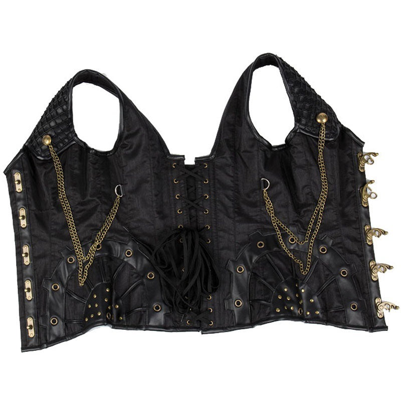 Detailed Witch Corset Top