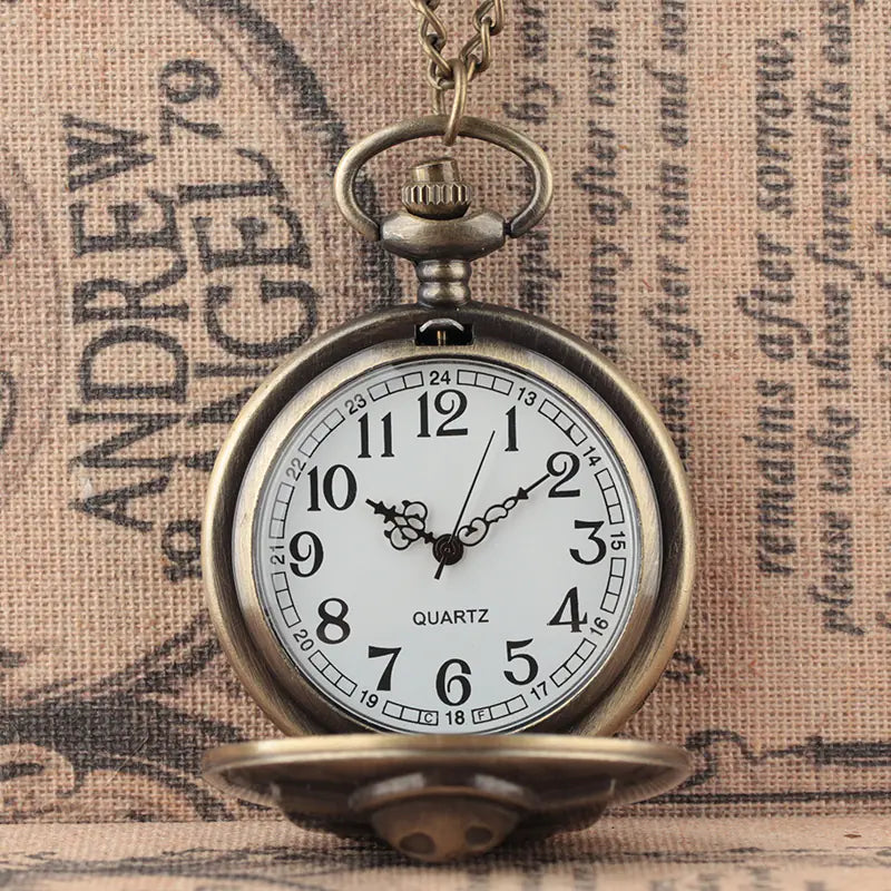 Pumpkin Jack Retro Pocket Watch