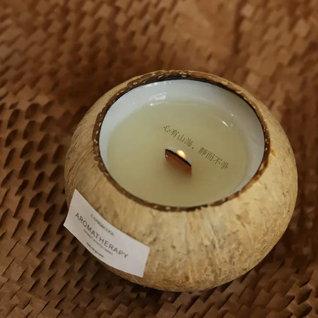 Coconut Fragrance Candle Sorceress Sanctuary