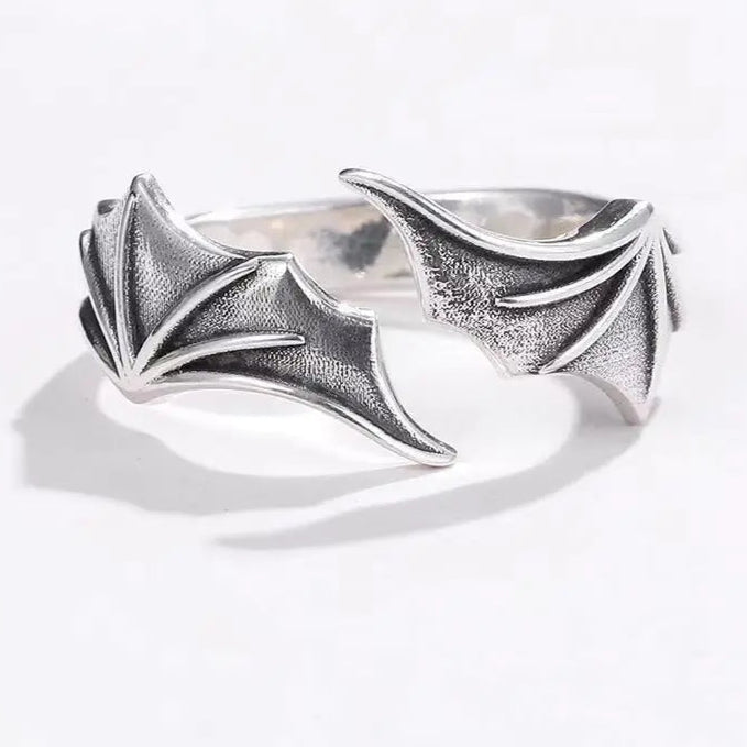 Angel & Demon Adjustable Ring Sorceress Sanctuary