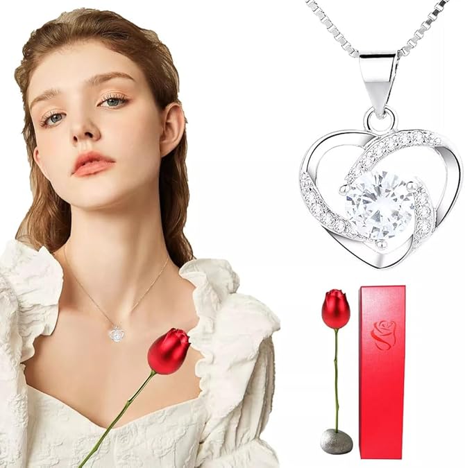 Heart Shaped Crystal Pendant Sorceress Sanctuary