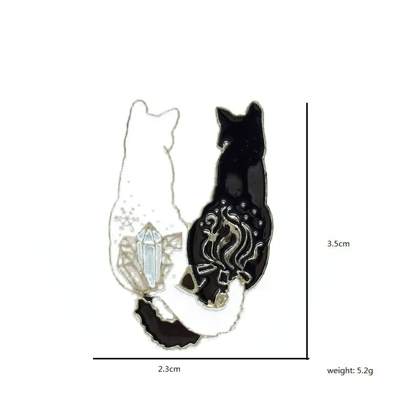 Enchanted Feline Brooch