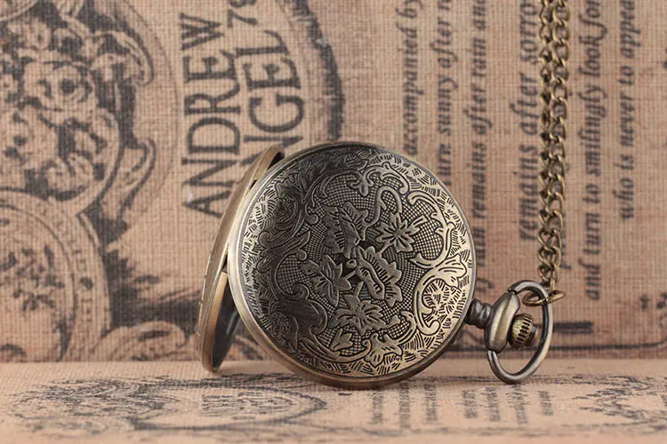 Pumpkin Jack Retro Pocket Watch