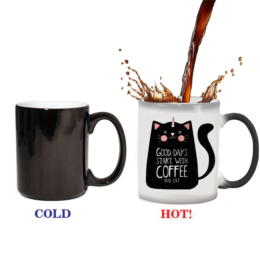 Cat Heat Mug
