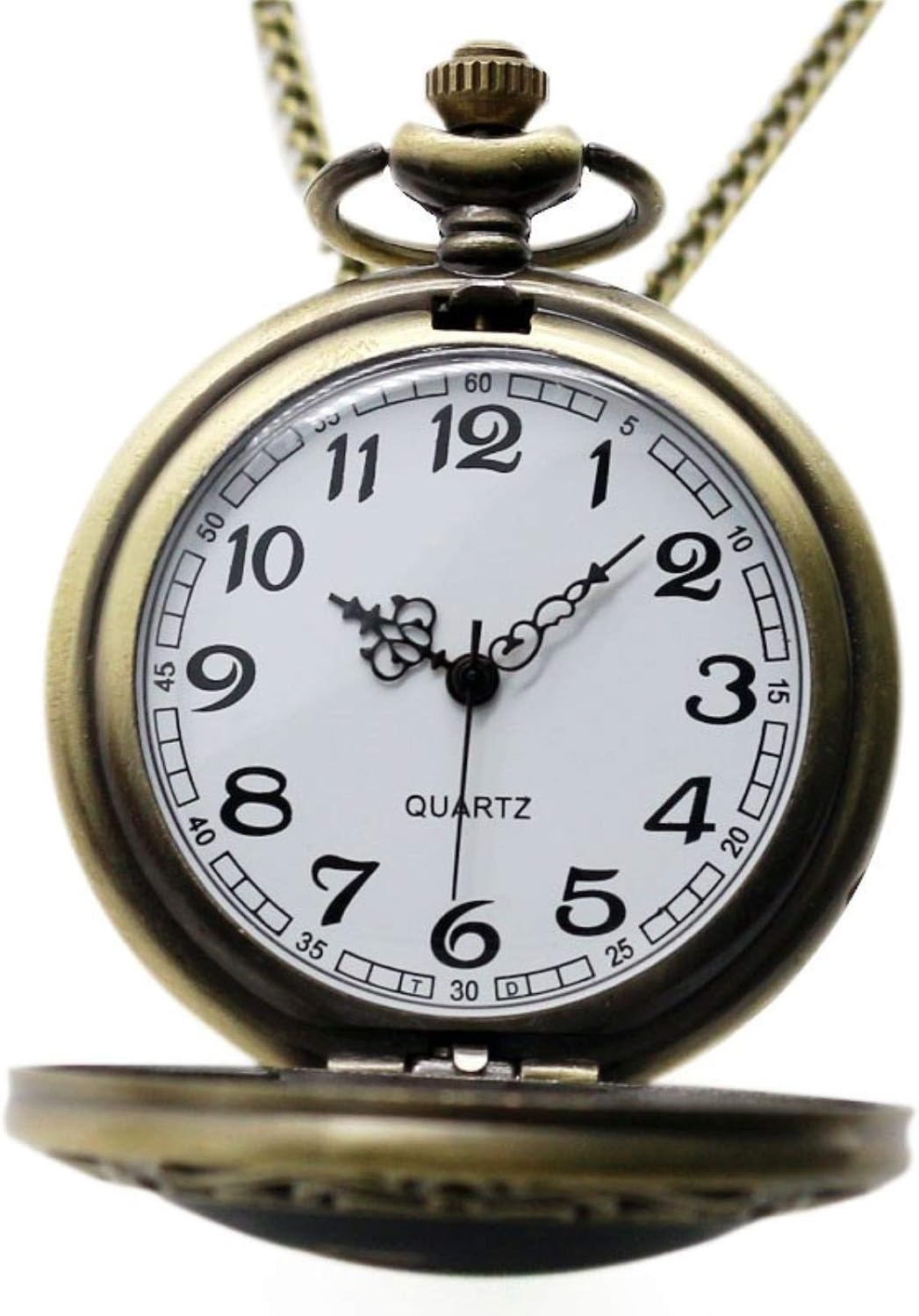 Antique Quartz Pocket Watch Sorceress Sanctuary