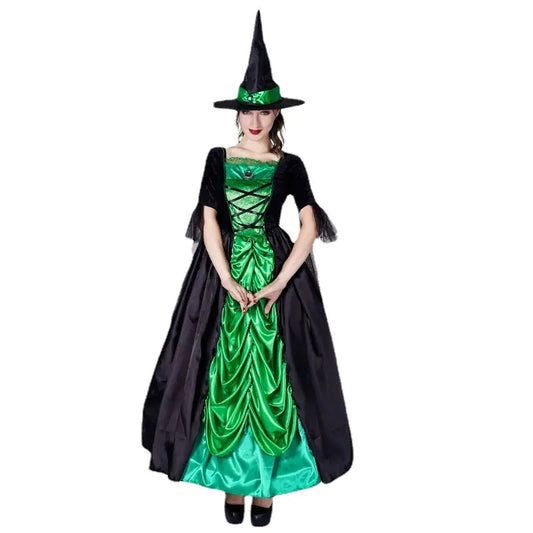 Green Witch Dress Sorceress Sanctuary