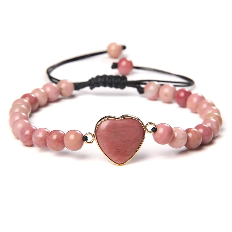 Crystal Vermiculite & Amethyst | Stone Bracelet
