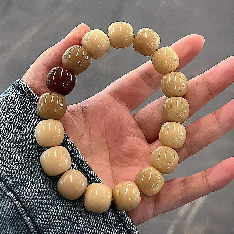 Gradient Bodhi Root | Buddha Beads Bracelet