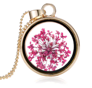 Dry Flower Pendant