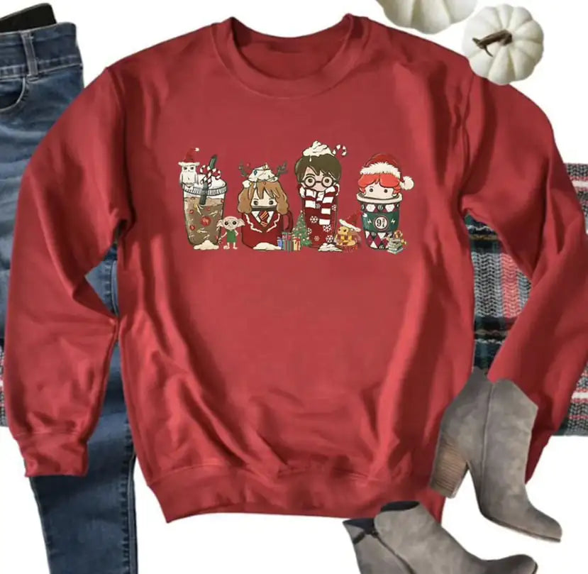 Magic Sweatshirt | Wizard Christmas Sorceress Sanctuary