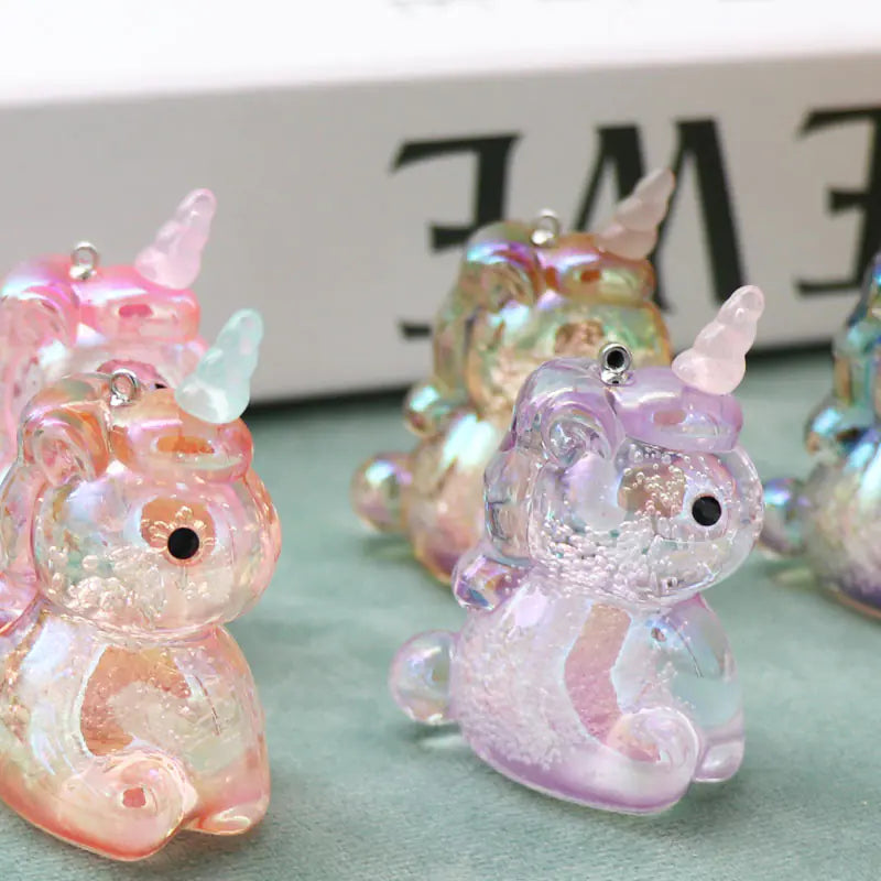Unicorn Crystal Keychain