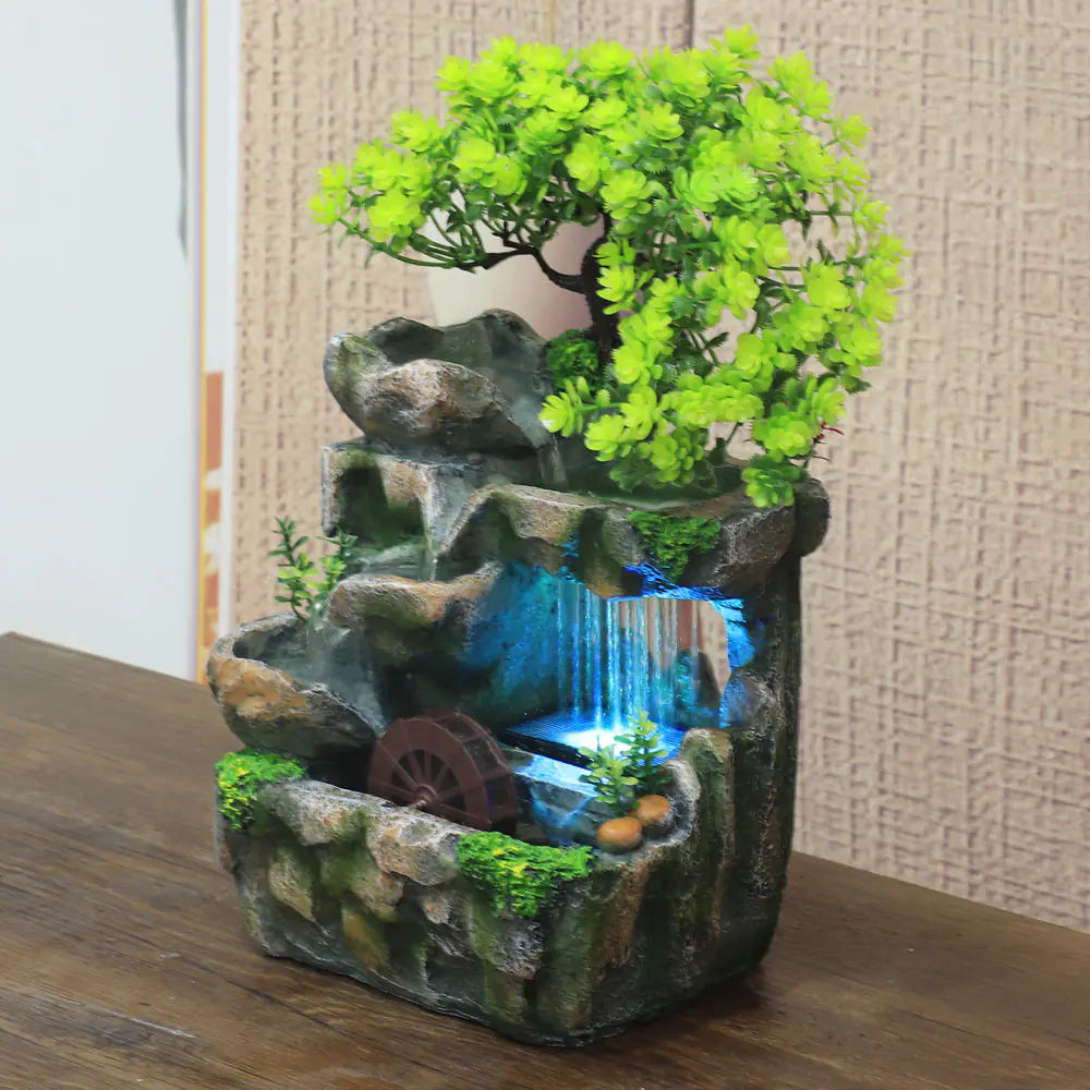 Exquisite Bonsai & Water Fountain