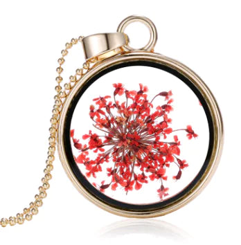 Dry Flower Pendant
