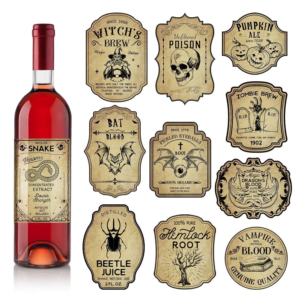 Potion Bottle Stickers