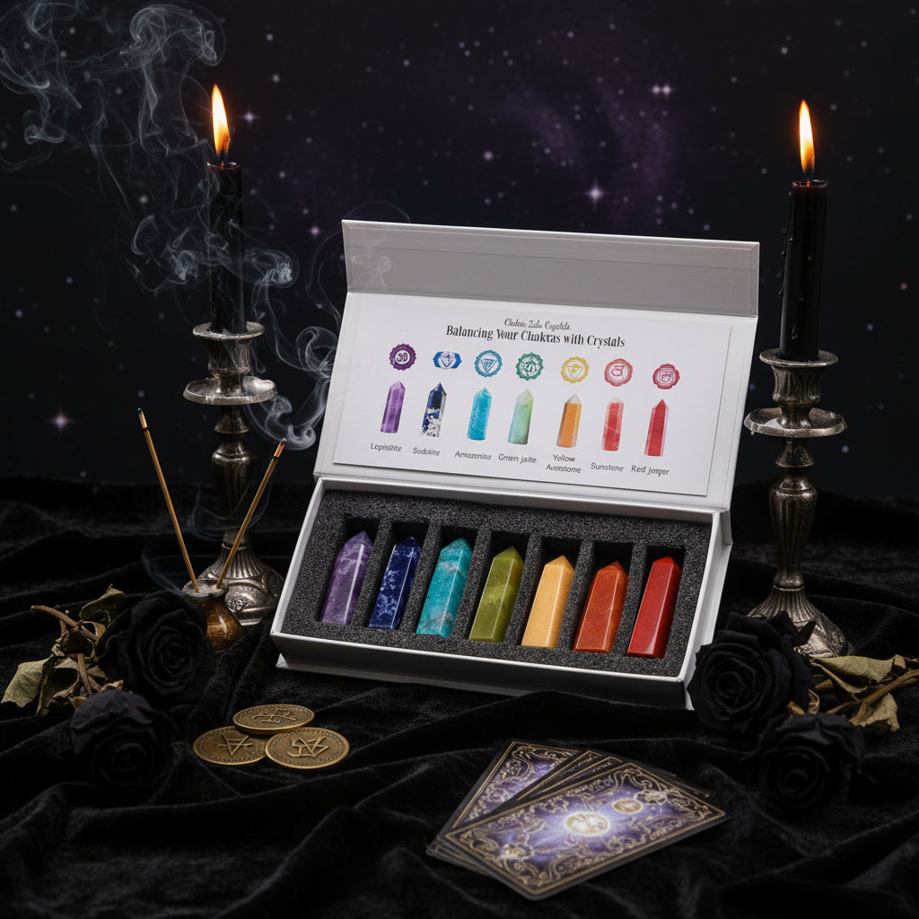 Agate Crystal Set - Sorceress Sanctuary A-B-C