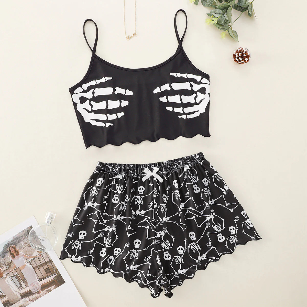 Cozy Halloween Pajama Set