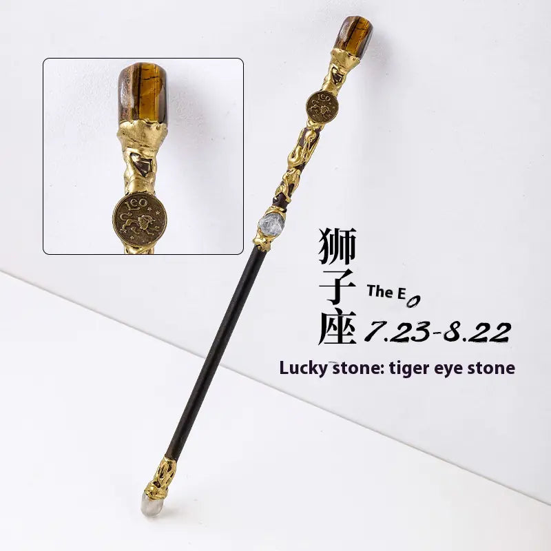 Zodiac Crystal Magic Wand