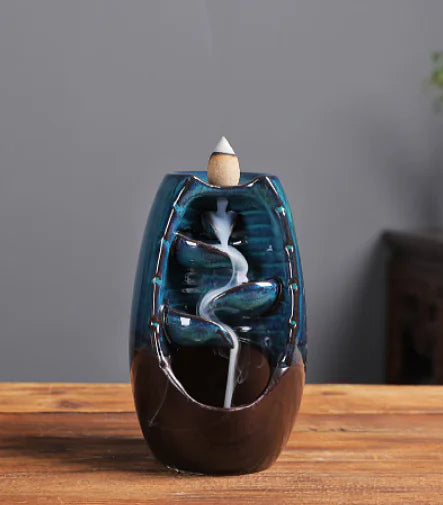 Ceramic Backflow Incense Holder