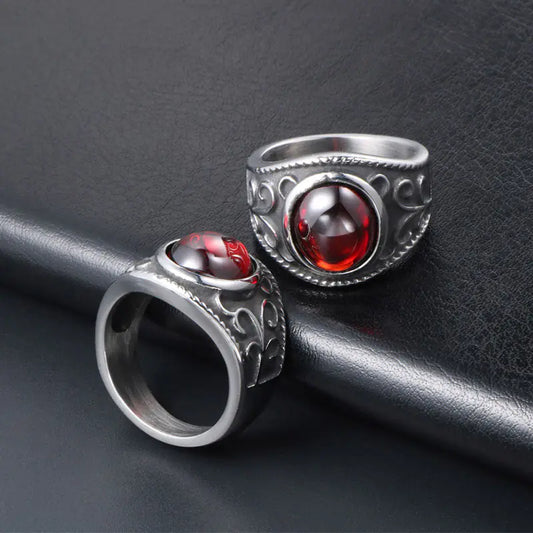 Arcane Garnet Ruby Ring