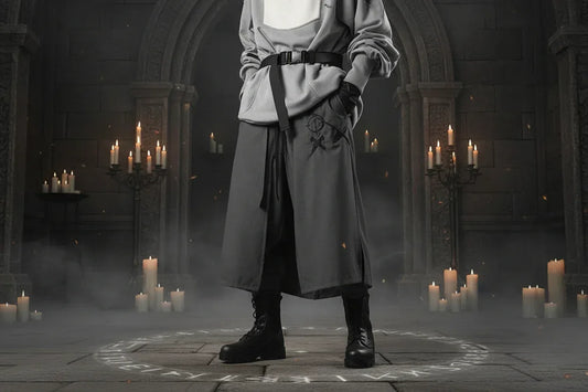 Baggy Wiccan Pants - Sorceress Sanctuary Black / L-Black / M-Black / XL