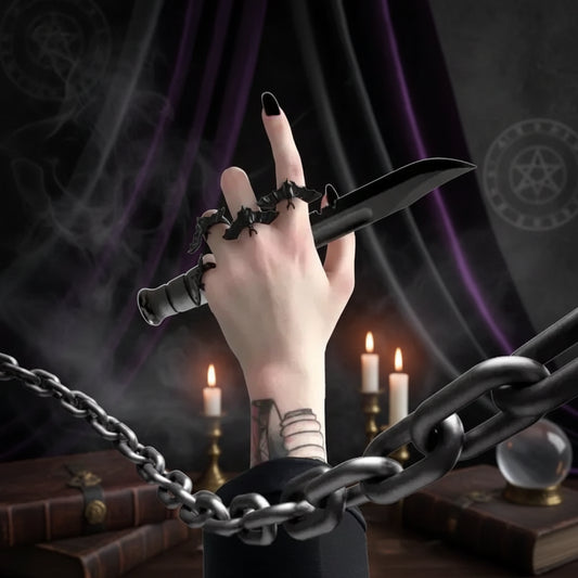 Bat Ring - Sorceress Sanctuary Black