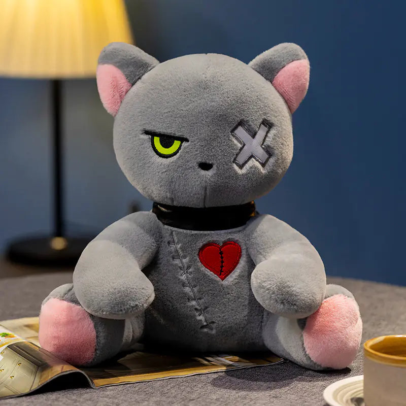 Dark Emotion Cat Plushie