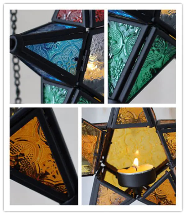 Hanging Star Lamp | Candle Holder Sorceress Sanctuary