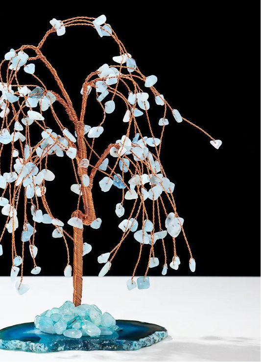 Natural Crystal Tree | Amethyst Base Sorceress Sanctuary