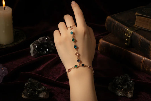 Crystal Chain Bracelet - Sorceress Sanctuary 1