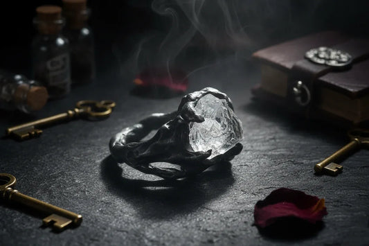 Crystal Ice Ring - Sorceress Sanctuary Black / 5-Black / 6-Black / 7-Black / 8-Black / 9