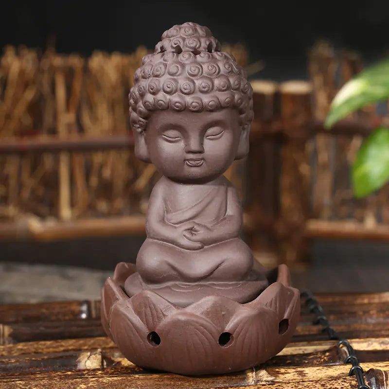 Lotus Buddha Incense Holder