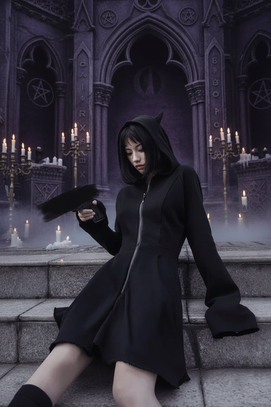 Dark Enchantress Dress - Sorceress Sanctuary Black / S-Black / M-Black / L-Black / XL-Black / 2XL